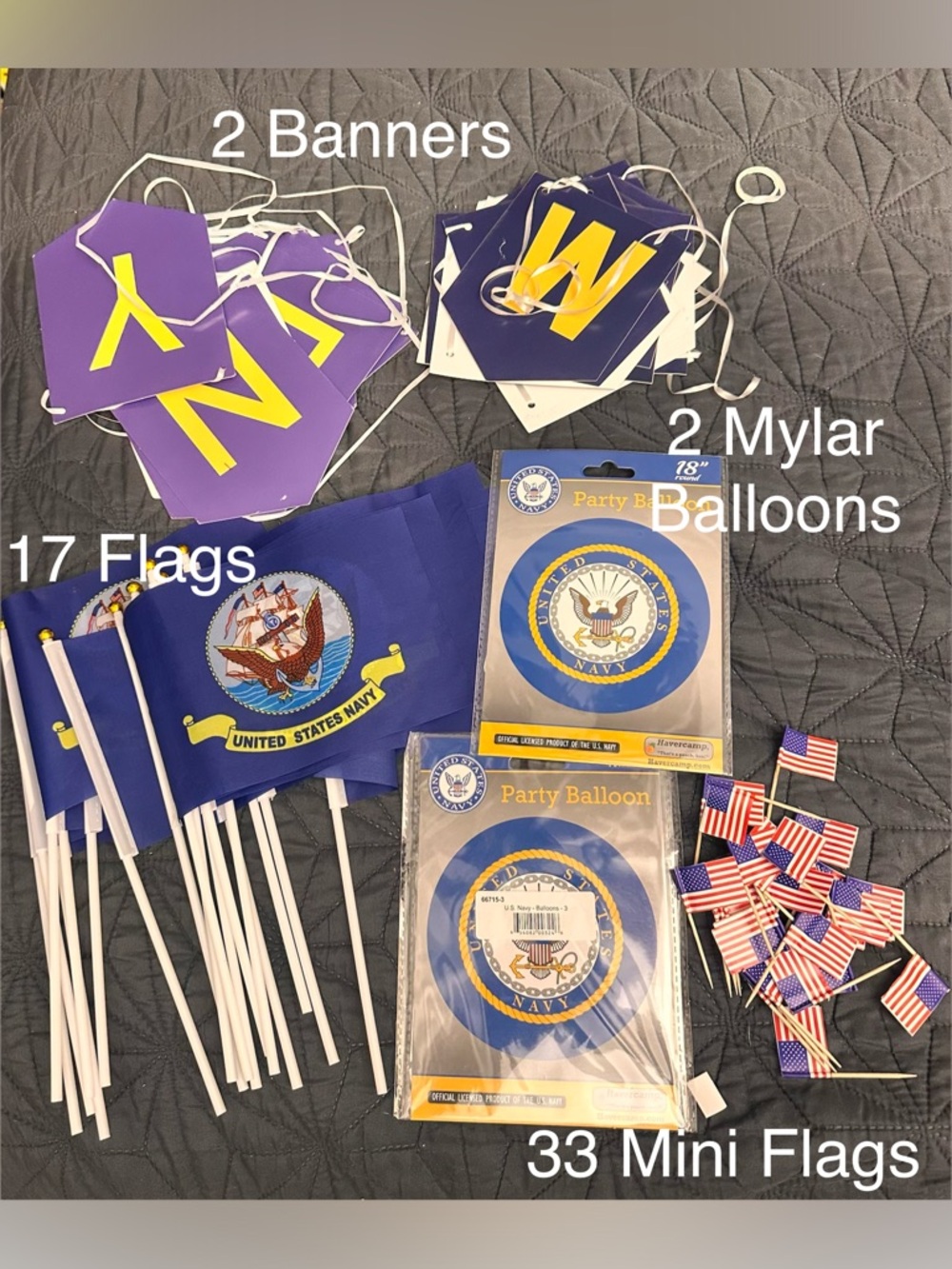 US Navy Bootcamp Decorations - USED ONCE